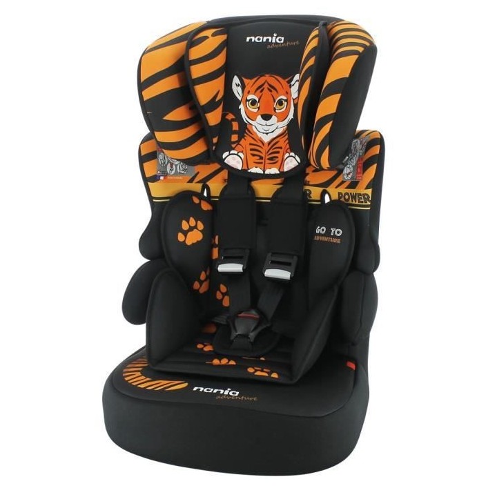Nania Siege auto BELINE groupe 1/2/3 (9-36kg) - Tiger