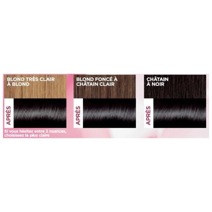Coloration triple soin Excellence L'OREAL PARIS - Couvre 100% des chev