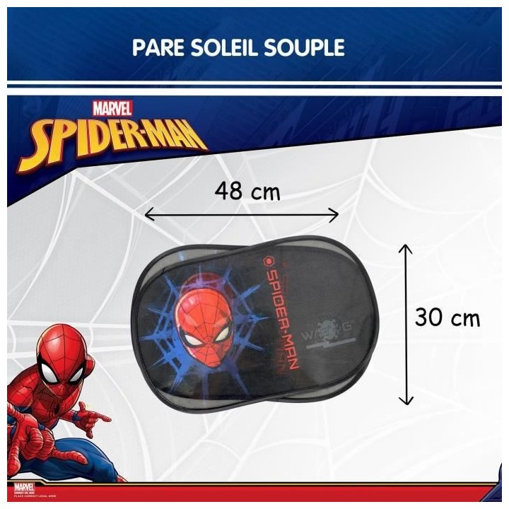Nania - Pare soleil souple - Spiderman