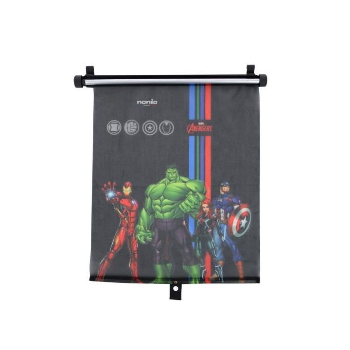 Nania - Pare soleil déroulant - Réglable - Avengers