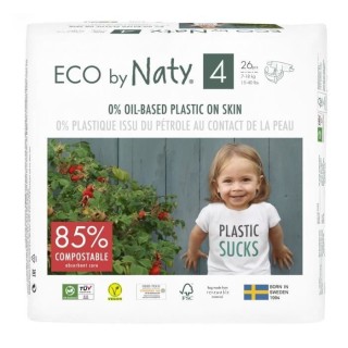 Couches écologiques T4 couches bébé Eco By Naty