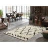 Tapis Shaggy berbere AYA 472 - 120 x 160 cm - Creme