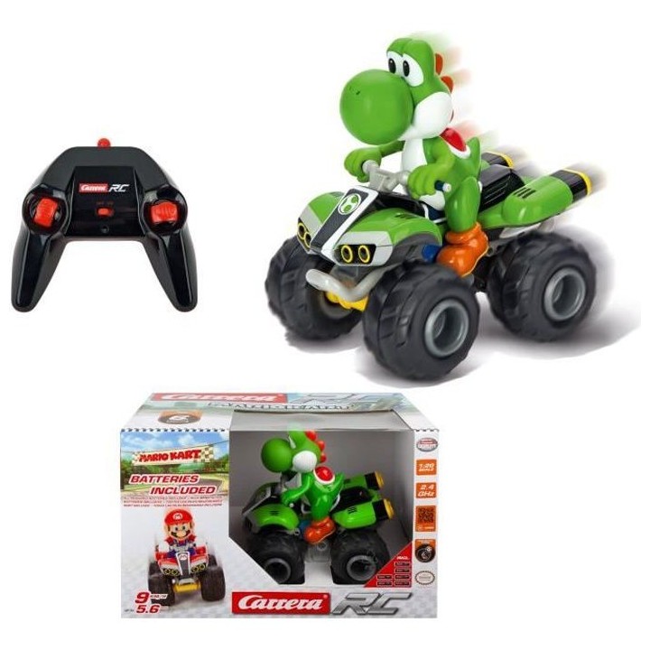 CARRERA-TOYS - 2,4GHz Mario Kart™, Yoshi - Quad