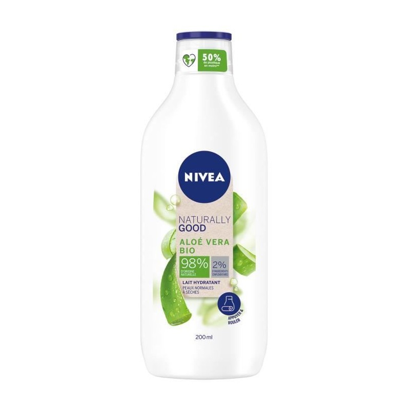 NIVEA Lait corps aloe vera Naturally Good - 200 ml