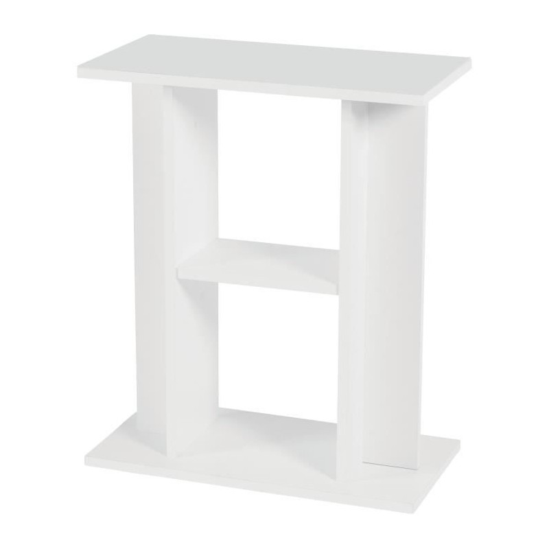 ZOLUX Meuble pour aquarium Karapas - L 50 x p 25 x h 72 cm - Blanc