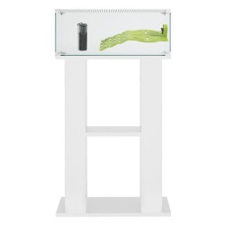 ZOLUX Meuble pour aquarium Karapas - L 50 x p 25 x h 72 cm - Blanc