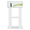 ZOLUX Meuble pour aquarium Karapas - L 50 x p 25 x h 72 cm - Blanc