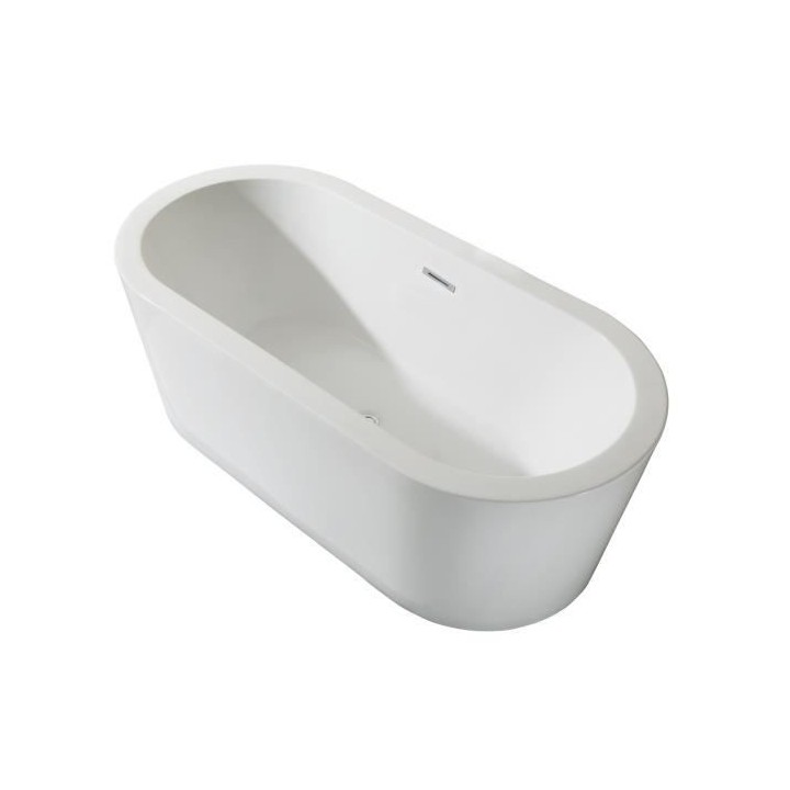 OCEANIC Baignoire ilot Islã - L.170 x I.80 x H.58 cm - En acrylique -