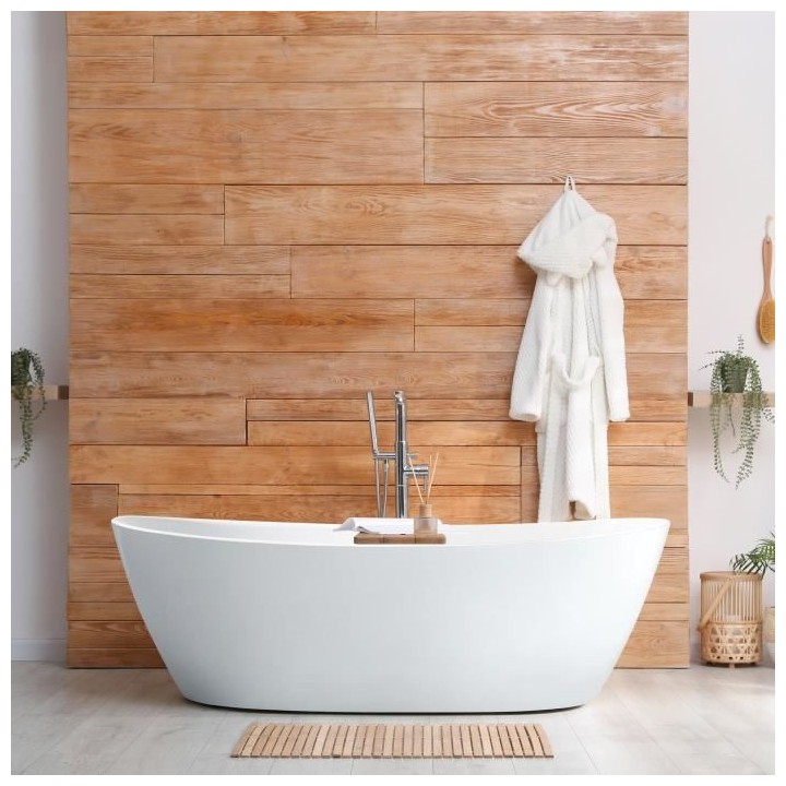 OCEANIC Baignoire ilot Rosã - L.177 x I.83 x H.58 cm - En acrylique -