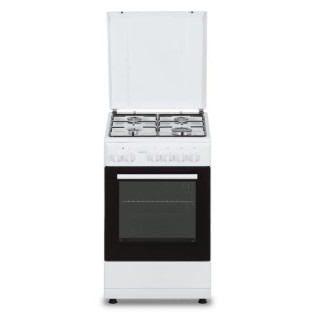 Cuisiniere gaz OCEANIC OCEACG50GW - 4 feux - L49,8 xP61 xH 86 cm - Bla