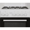 Cuisiniere gaz OCEANIC OCEACG50GW - 4 feux - L49,8 xP61 xH 86 cm - Blanc