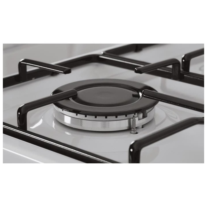 Cuisiniere gaz OCEANIC OCEACG50GW - 4 feux - L49,8 xP61 xH 86 cm - Bla