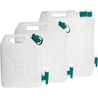 Jerrycan extra-fort avec robinet eau propre 35 litres