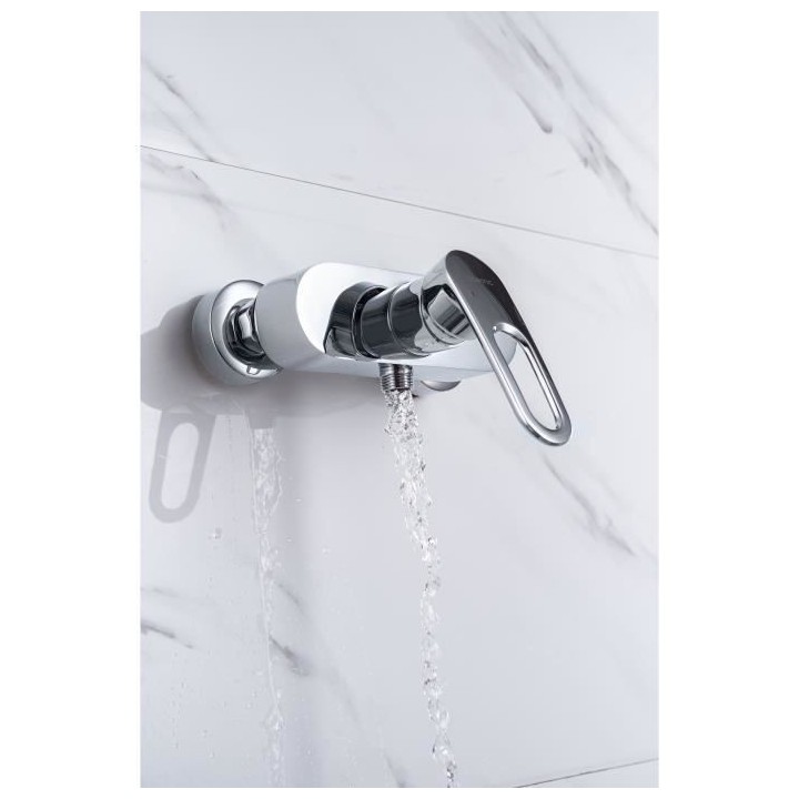 Mitigeur pour douche OCEANIC - Mécanique - Montage mural - Monocomman