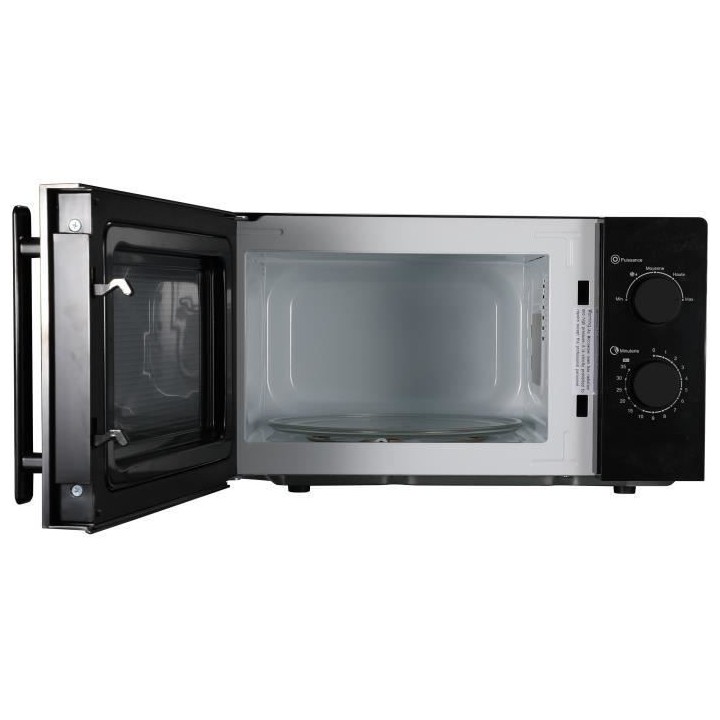 Micro-ondes OCEANIC MO20B8 Noir l 45,45 x H26,1 x P35,3 cm - 20L