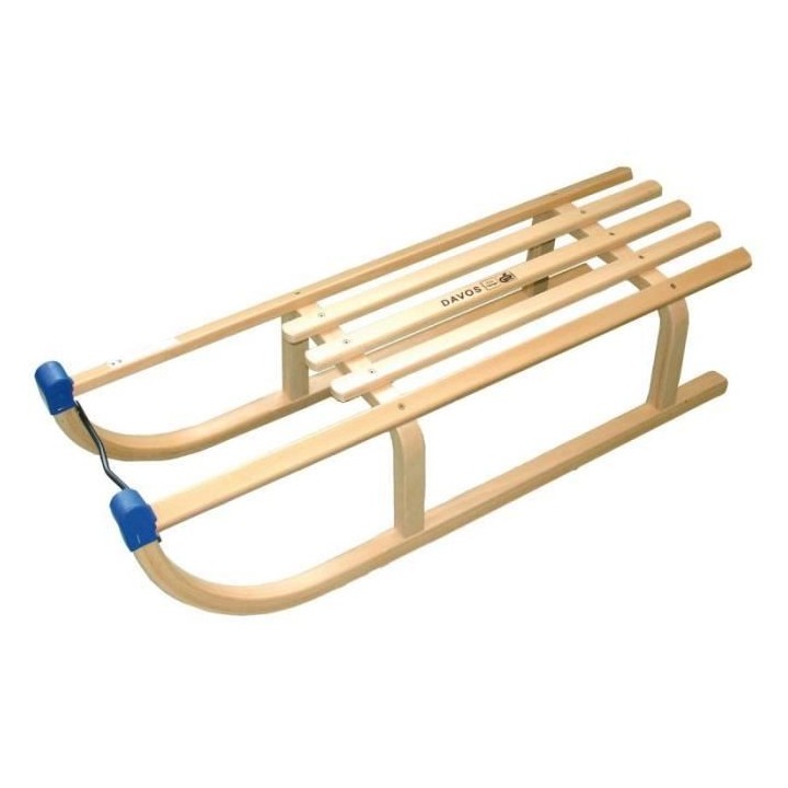 EDA Luge en bois Davos - Dimensons 90 X 32 X 22,5 CM - Bois Certifié