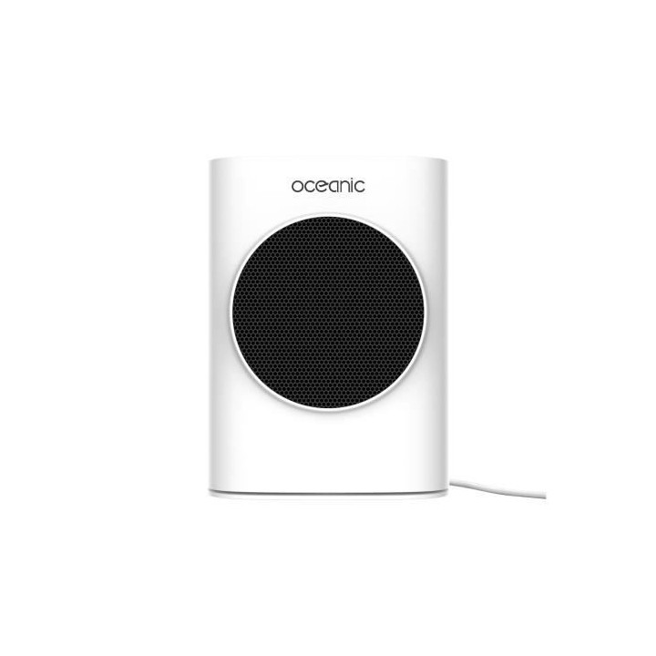 Radiateur mobile soufflant céramique 1800W OCEANIC - 2 puissances - F