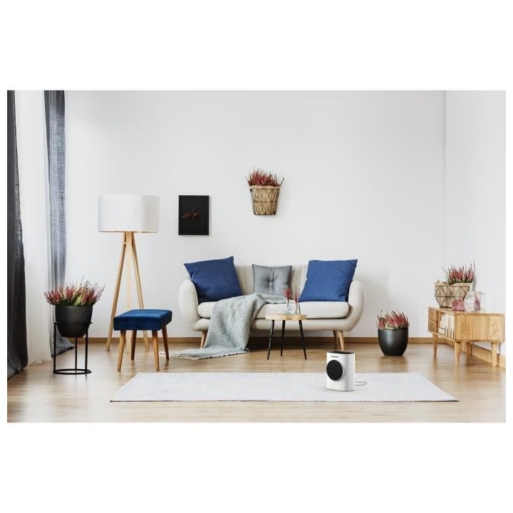 Radiateur mobile soufflant céramique 1800W OCEANIC - 2 puissances - F