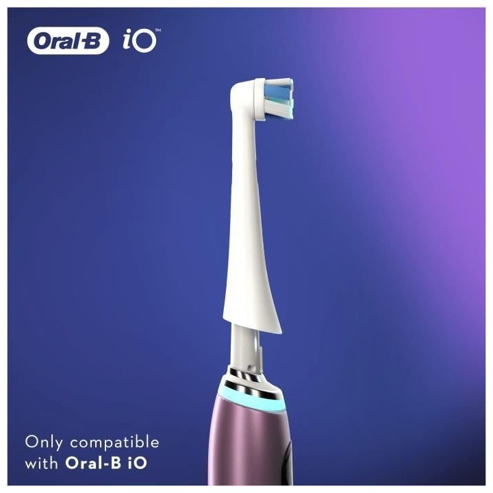 Oral-B iO Ultimate Clean Brossettes de Rechange, Brosse a Dents Élect