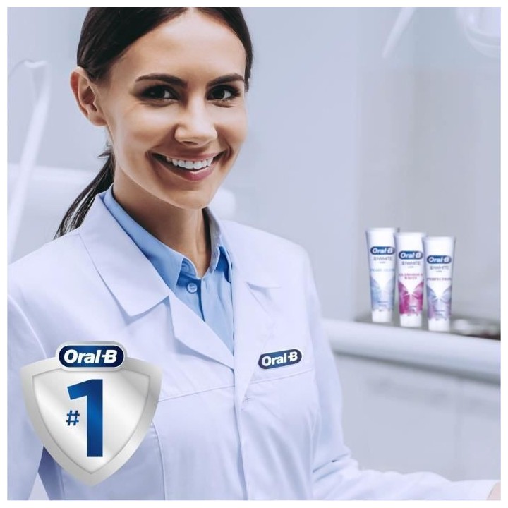 Oral-B Dentifrice Blancheur 3D White Luxe Perfection 75ml