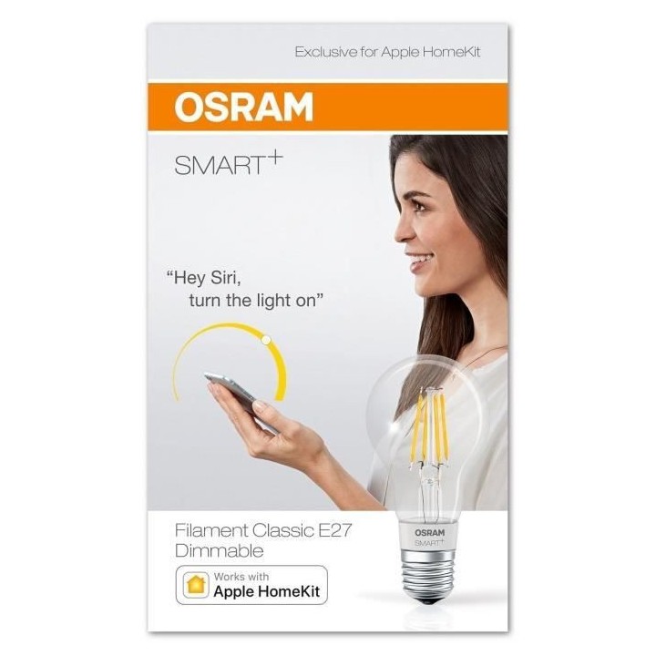 OSRAM Smart+ Bluetooth FIL STANDARD 60W E27 VARIABLE