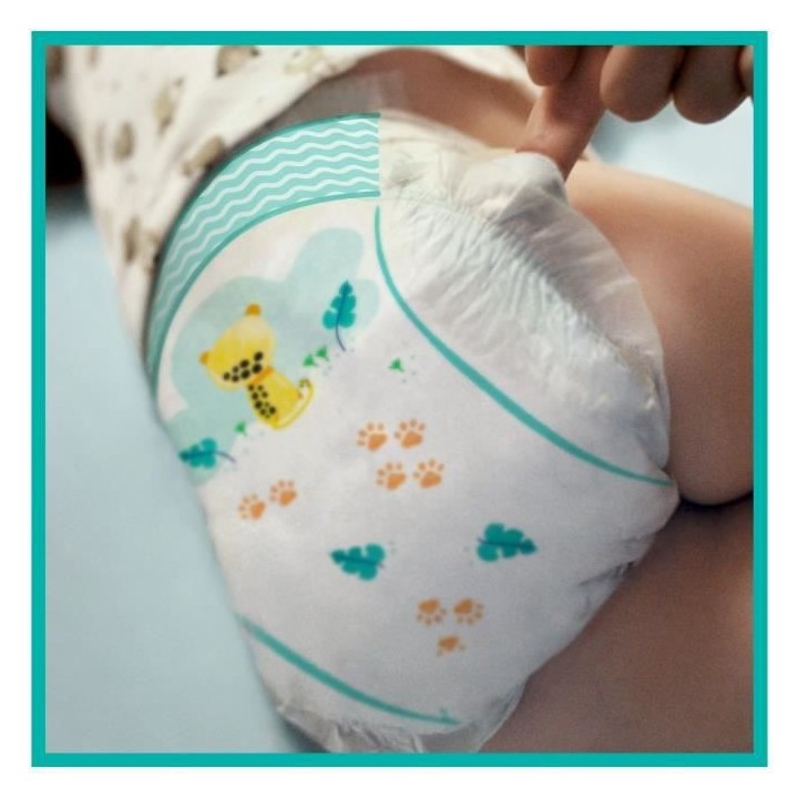 PAMPERS Baby-Dry Taille 1 - 21 Couches - 2 a 5kg