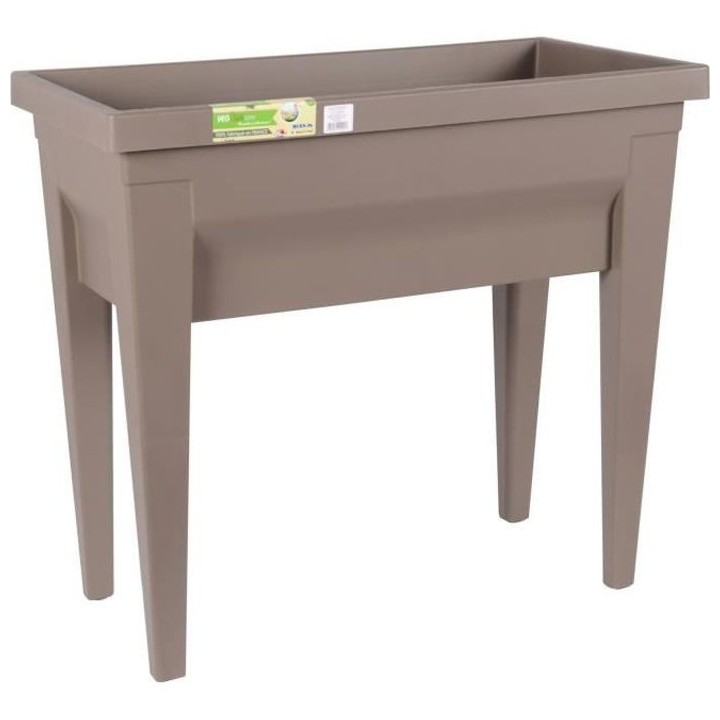 EDA Espace potager avec table City Veg&Table - 73 x 38,5 x H 68 cm - 5