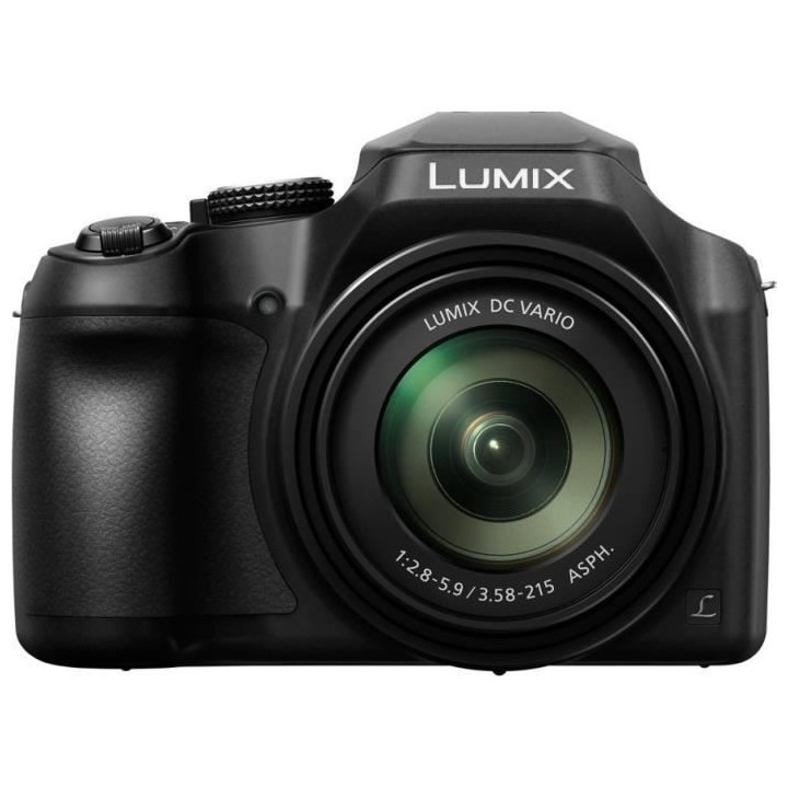 PANASONIC DMC-FZ82 Noir - Appareil Photo Bridge - 18,1 Megapixels - Zo