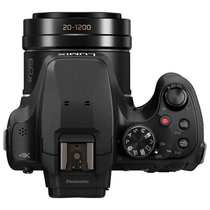 PANASONIC DMC-FZ82 Noir - Appareil Photo Bridge - 18,1 Megapixels - Zo