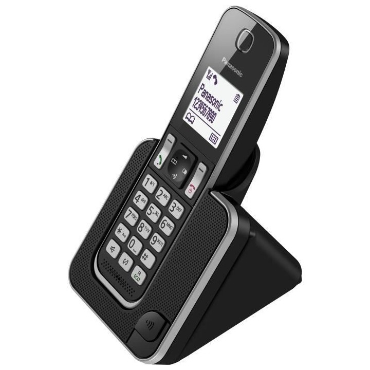 PANASONIC KX-TGD310FR - Téléphone numérique sans fil Noir