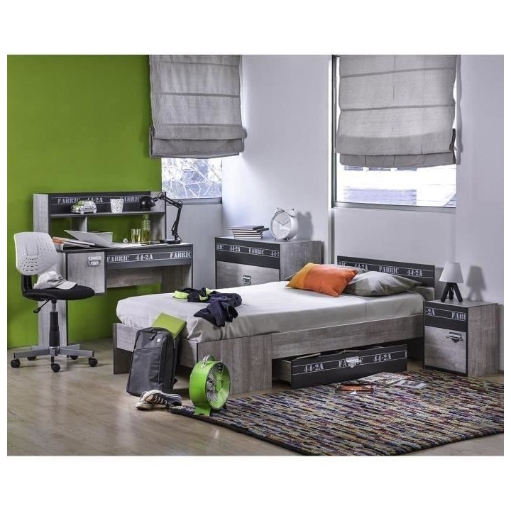 PARISOT Armoire Fabien avec 1 tringle et 3 étageres, réalisée en ag