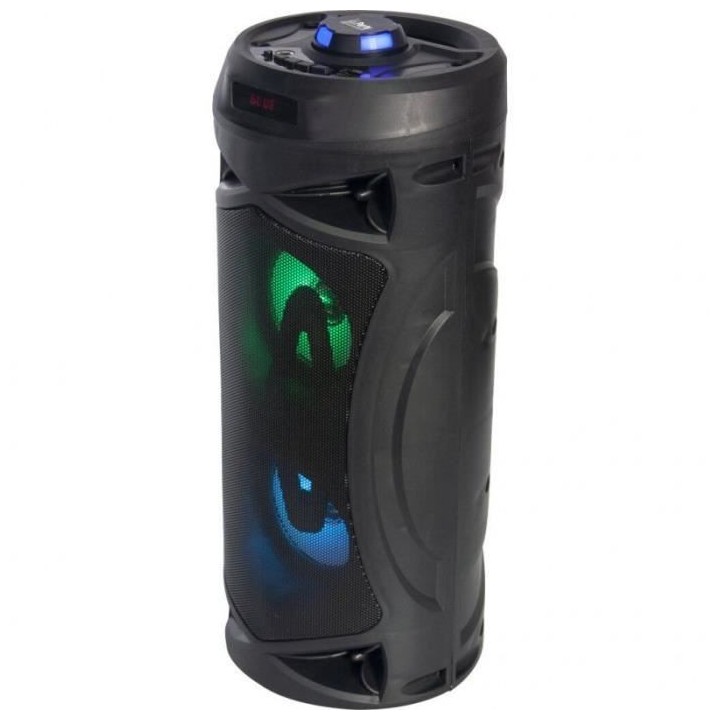 PARTY LIGHT &SOUND Enceinte nomade Bluetooth a LED avec USB & Micro-SD