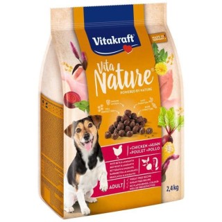 VITAKRAFT Vita Nature Croquettes pour chien au Veau avec carottes et m