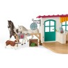 SCHLEICH - Promenade en caleche au Café des cavaliers - 72158 - Gamme Horse Club