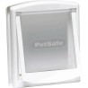 PetSafe - Porte pour chien Originale Staywell,2 voies d'acces/entrée et sortie- Rigide,Panneau de Fermeture Inclus – Blanc, T