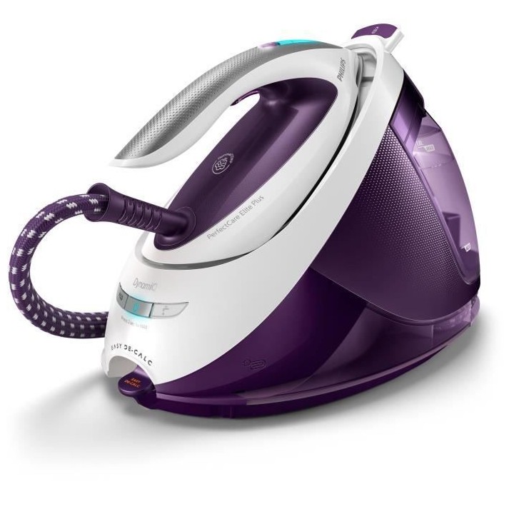 PHILIPS Centrale vapeur PerfectCare Elite Plus GC9660/30, 7,5 bars, Pr