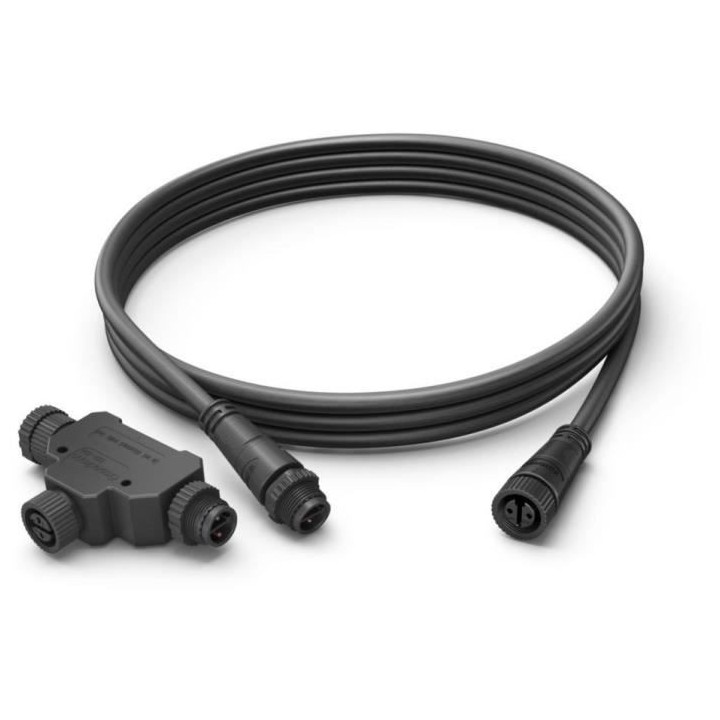 Câble d'extension extérieur PHILIPS HUE - 2,5m - Basse tension - Com