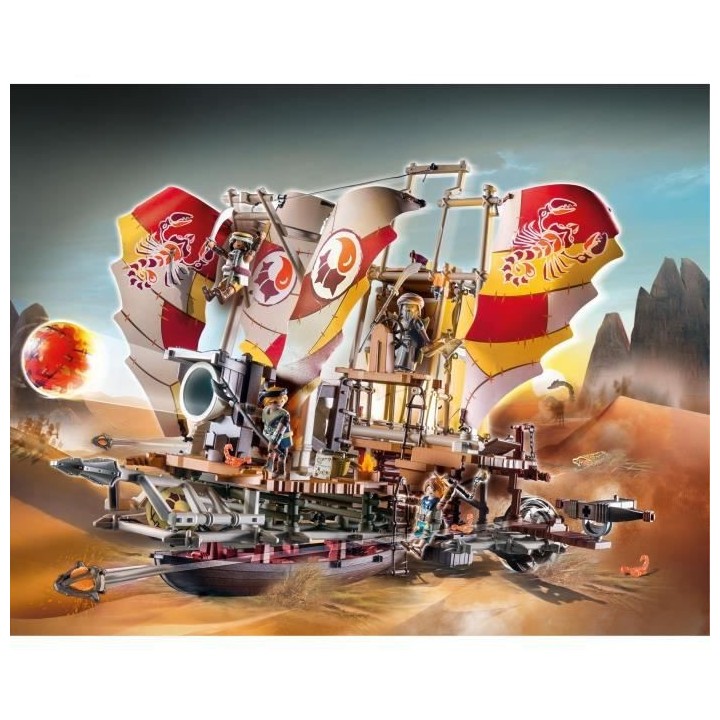 PLAYMOBIL - 71023 - Novelmore - Sal'ahari Sands - Navire des sables