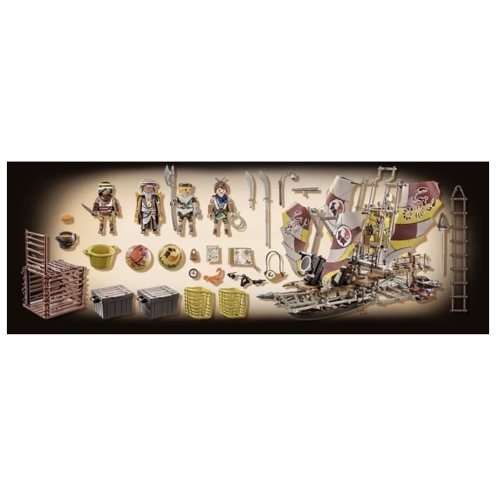 PLAYMOBIL - 71023 - Novelmore - Sal'ahari Sands - Navire des sables