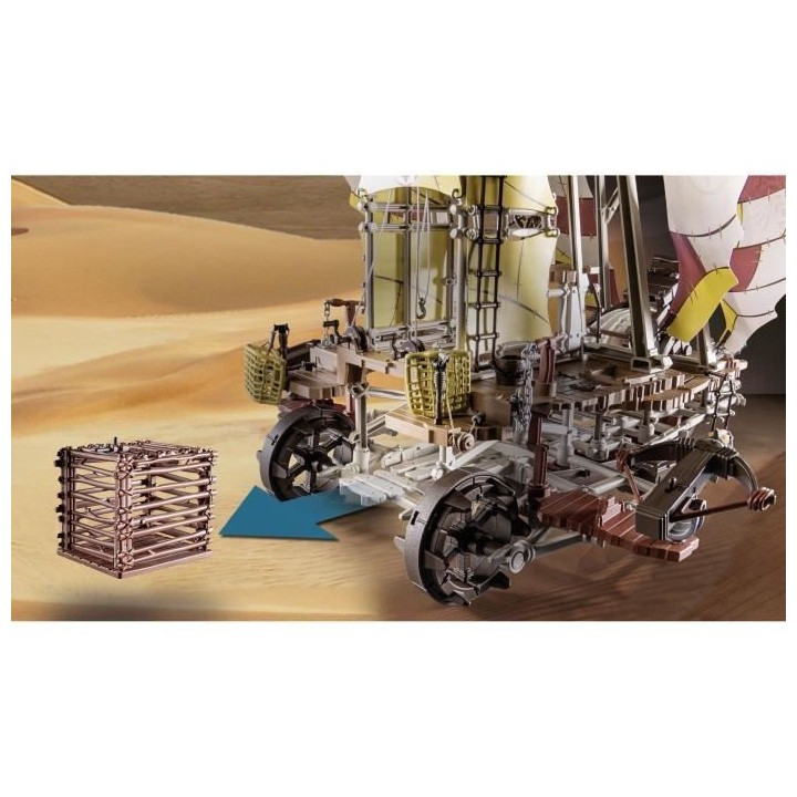 PLAYMOBIL - 71023 - Novelmore - Sal'ahari Sands - Navire des sables