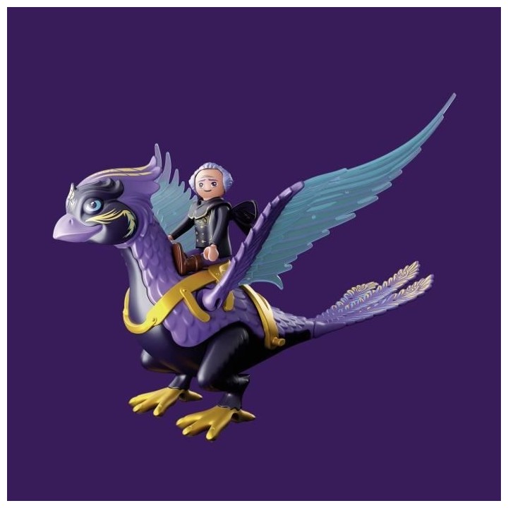 PLAYMOBIL - 71031 - AYUMA - Chariot avec fée et phénix