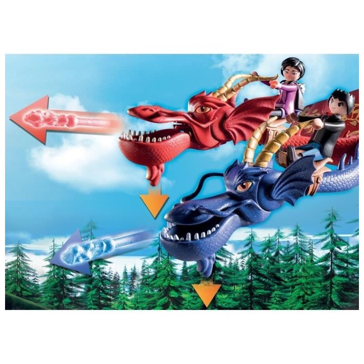 PLAYMOBIL - 71080 - Dragons Nine Realms: WuWei & Jun
