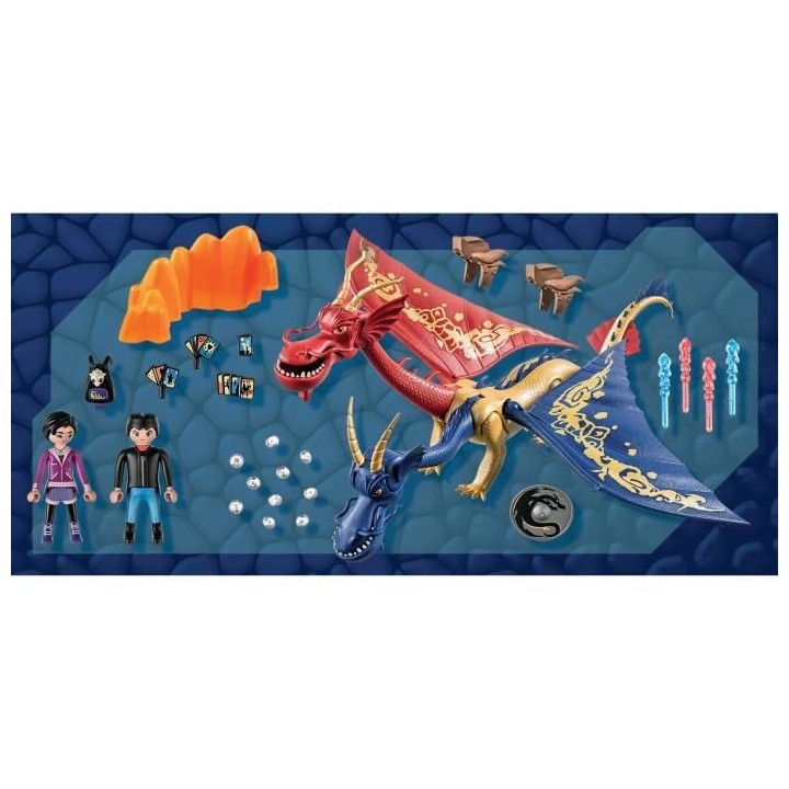 PLAYMOBIL - 71080 - Dragons Nine Realms: WuWei & Jun