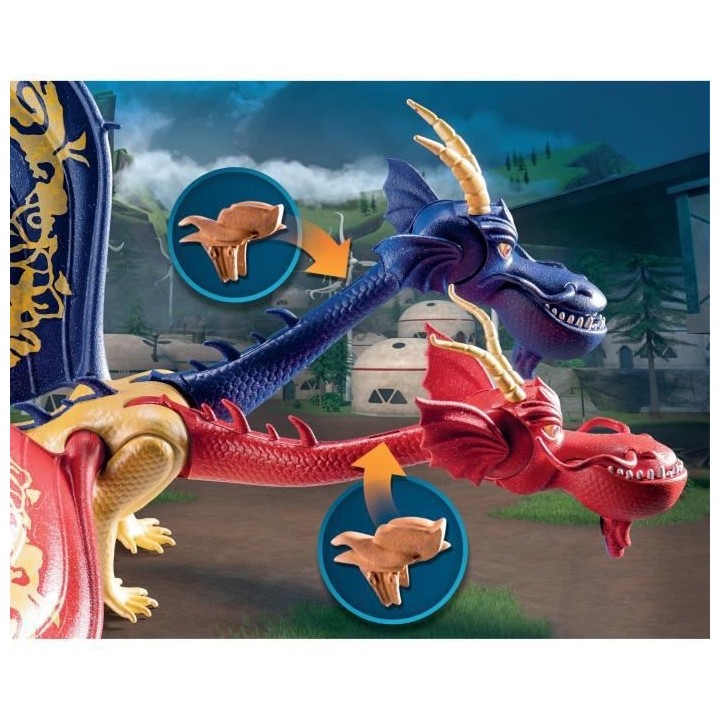 PLAYMOBIL - 71080 - Dragons Nine Realms: WuWei & Jun
