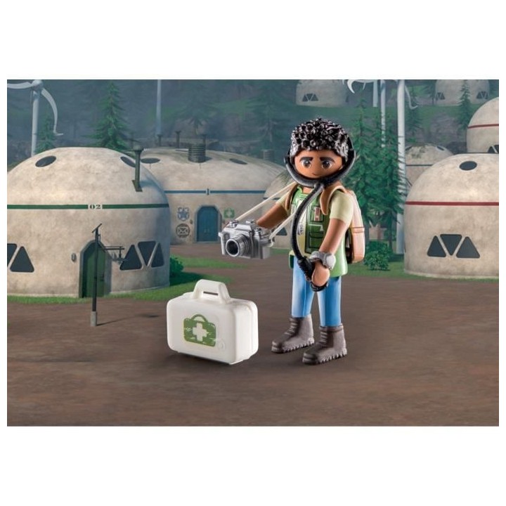 PLAYMOBIL - 71082 - Dragons Nine Realms: Plowhorn & D'Angelo