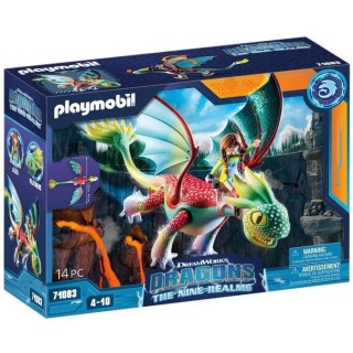 PLAYMOBIL - 71083 - Dragons Nine Realms: Feathers & Alex