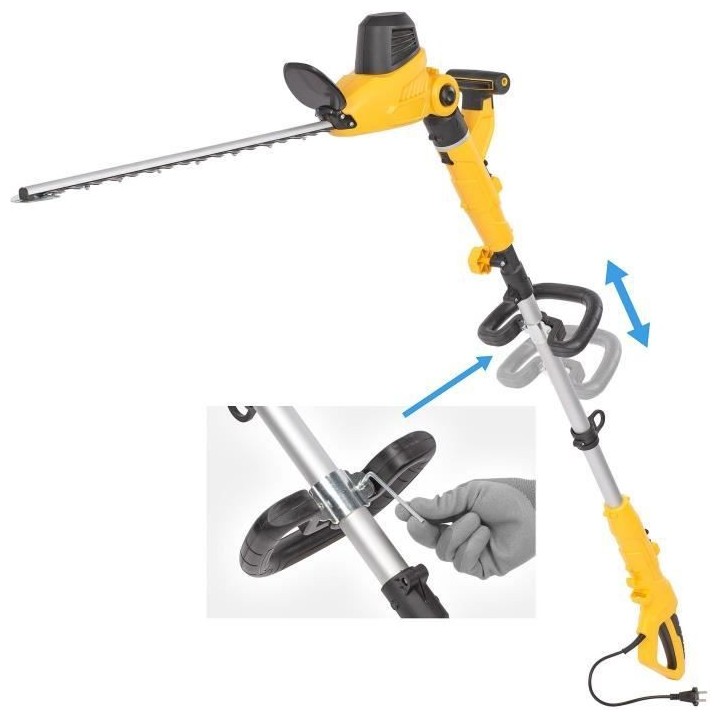 TAILLE-HAIE 750W T?LESCOPIQUE POWXG2043