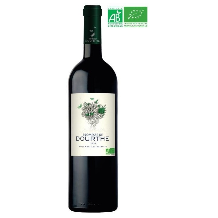 Promesse de Dourthe 2019 Blaye Côtes de Bordeaux - Vin rouge de Borde