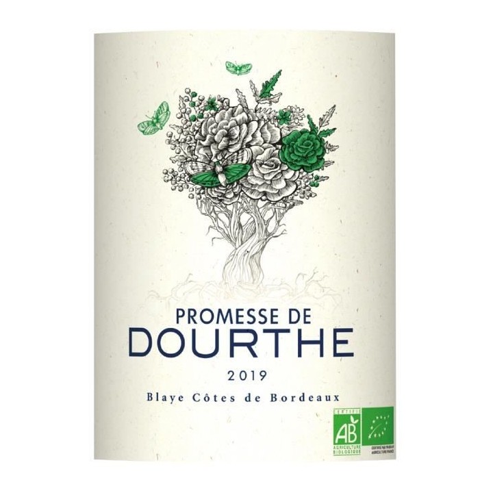 Promesse de Dourthe 2019 Blaye Côtes de Bordeaux - Vin rouge de Borde