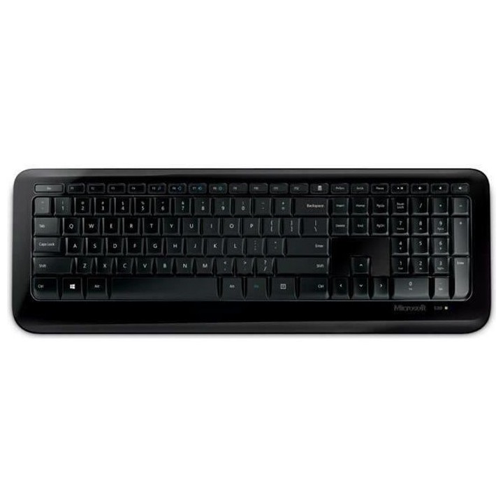 MICROSOFT Wireless Keyboard 850 - Clavier USB sans-fil - Noir - AZERTY